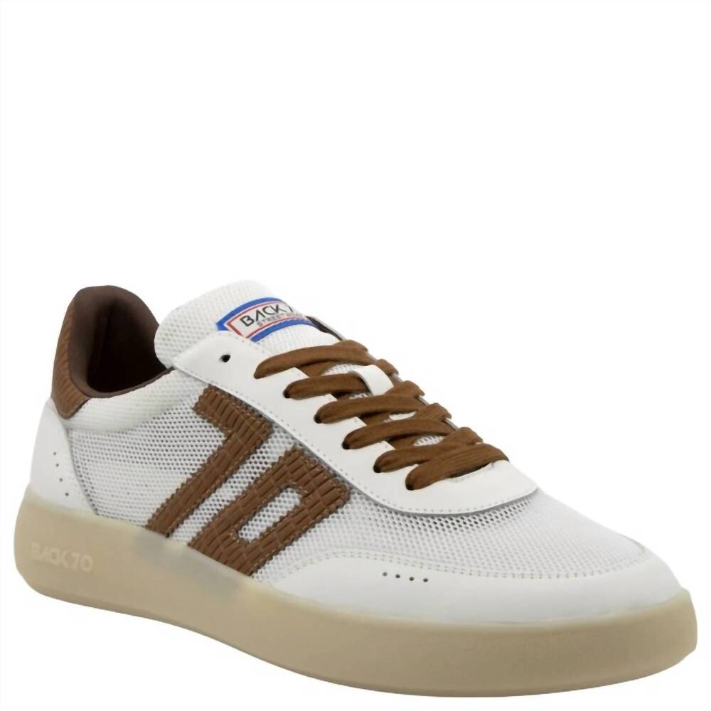 NEW BACK 70 men's brooklyn y sneakers in cuoio